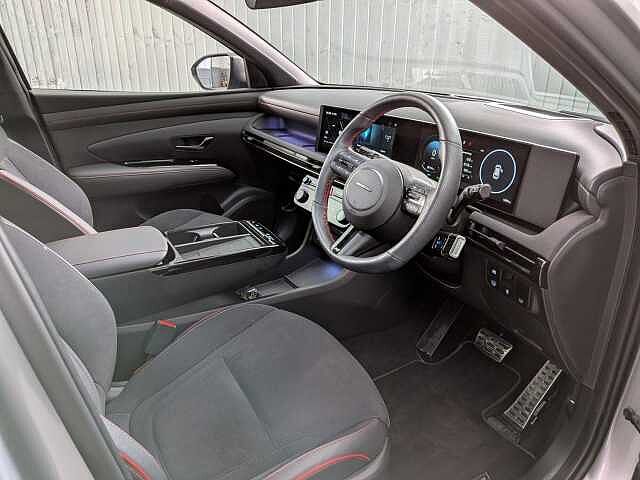 Hyundai TUCSON 1.6 T-GDi N Line S Auto Euro 6 (s/s) 5dr Shimmering Silver