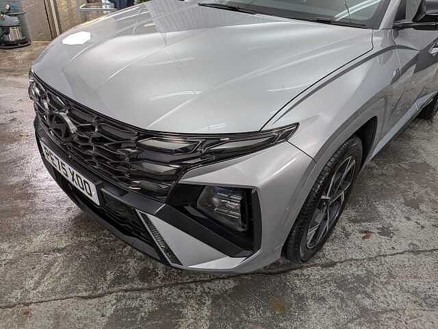 Hyundai TUCSON 1.6 T-GDi N Line S Auto Euro 6 (s/s) 5dr Shimmering Silver