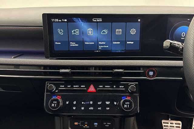 Hyundai TUCSON 1.6 T-GDi 13.8kWh N Line Auto Euro 6 (s/s) 5dr White