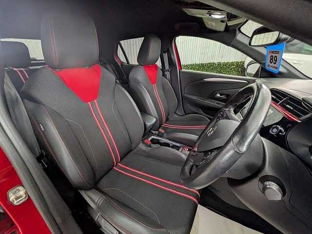Vauxhall CORSA 1.2 Turbo SRi Nav Premium Euro 6 (s/s) 5dr Hot Red