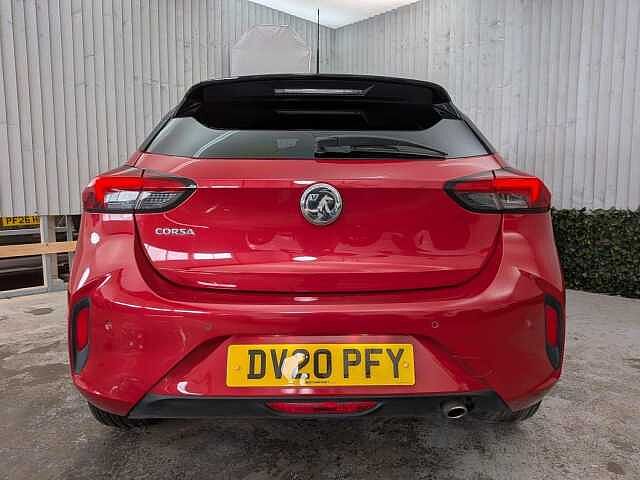 Vauxhall CORSA 1.2 Turbo SRi Nav Premium Euro 6 (s/s) 5dr Hot Red