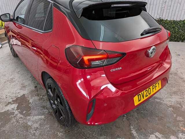 Vauxhall CORSA 1.2 Turbo SRi Nav Premium Euro 6 (s/s) 5dr Hot Red