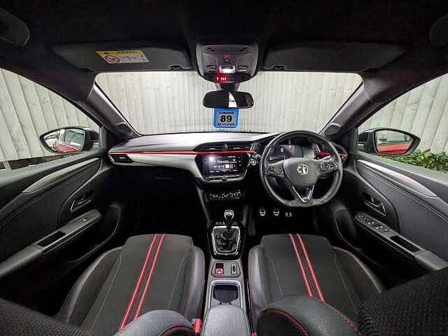 Vauxhall CORSA 1.2 Turbo SRi Nav Premium Euro 6 (s/s) 5dr Hot Red