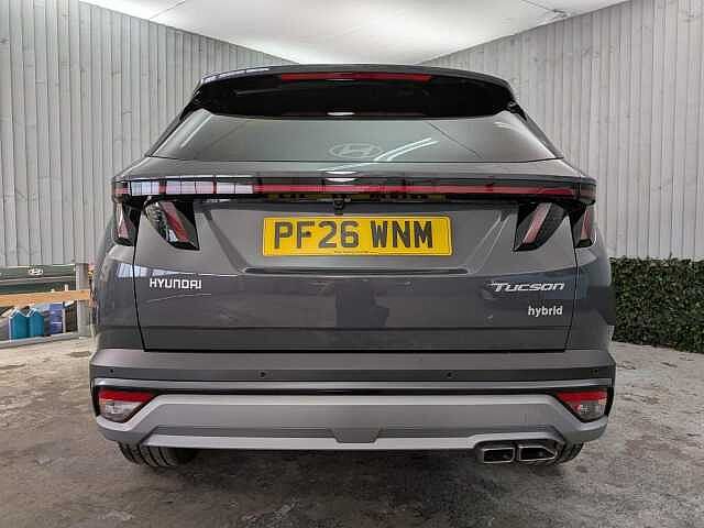 Hyundai TUCSON 1.6T Hybrid Black Line Auto Euro 6 (s/s) 5dr Ecotronic Grey